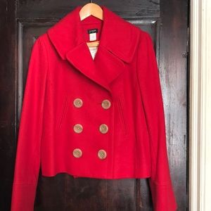 17.  cropped pea coat from J Crew.